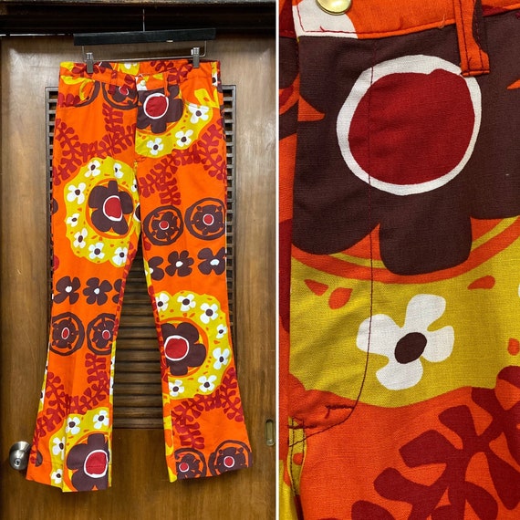 Vintage 1960’s “Jantzen” Label Pop Art Hawaiian Co