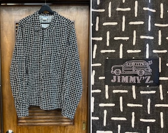 Vintage 1980's Size XL Jimmy'z Skate Surf Industrial New Wave