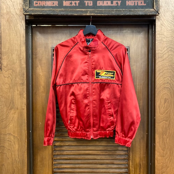 Vintage 1980's ZZ Top Rock Band Eliminator Album Tour Jacket Vintage 1980's ZZ Top Rock Band Eliminator Album Tour Jacket