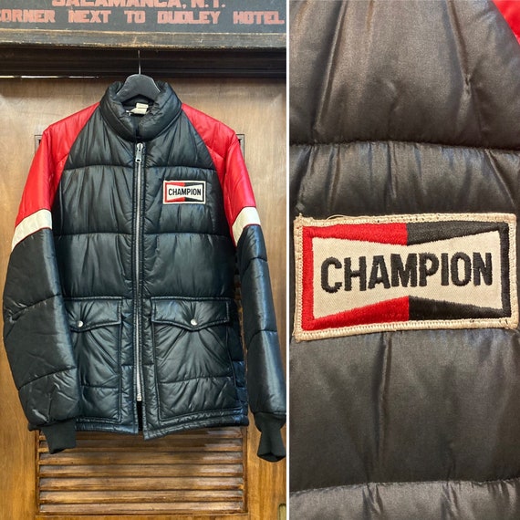 Vintage 1960’s “Champion” Label Quilted Racing Jac
