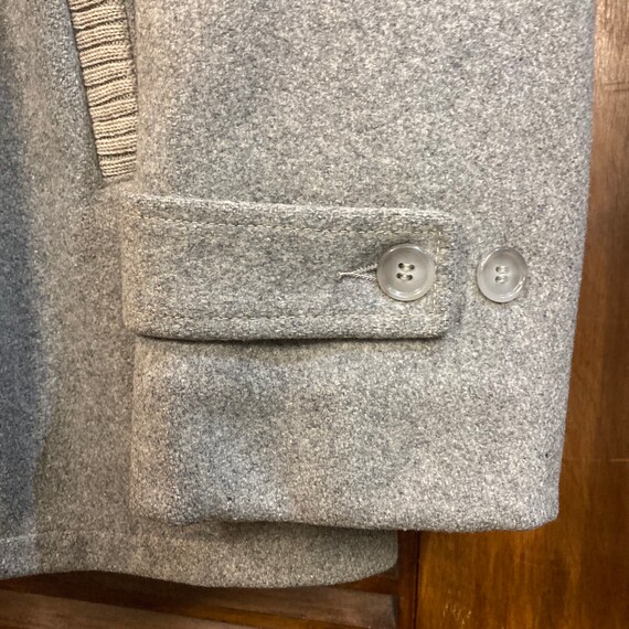 1950’s -Deadstock- Wool Rockabilly Coat Clicker J… - image 8