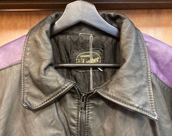 Vintage 1980's “guess” Brand New Wave Hip Hop Leather Jacket Vintage 1980's “guess” Brand New Wave Hip Hop Leather Jacket