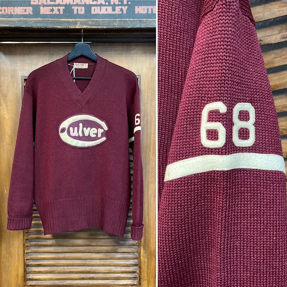 Vintage 1940’s Culver Military Academy Football A… - image 1