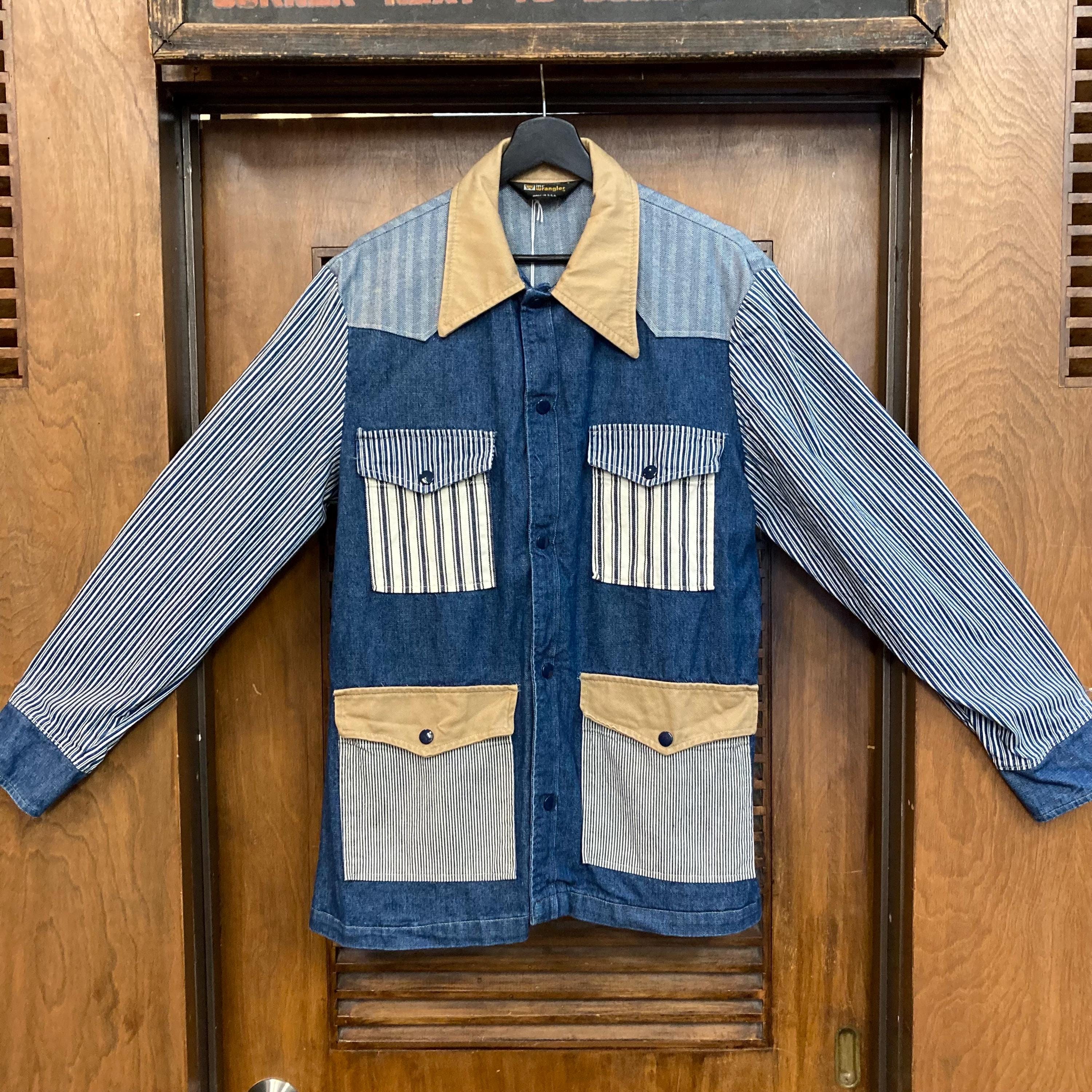 ビンテージ Wrangler マルチストライプ　ジャケット　ピーターマックス ビンテージ Wrangler マルチストライプ ジャケット ピーターマックス