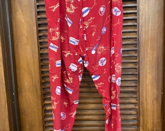 Vintage 1940’s Atomic Travel Print Rayon PJ Lounge Hawaiian Outfit Set, Vintage Novelty Print, Airline Print, Pajama Set, 1940’s Lounge Wear Vintage 1940’s Atomic Travel Print Rayon PJ Lounge Hawaiian Outfit Set, Vintage Novelty Print, Airline Print, Pajama Set, 1940’s Lounge Wear