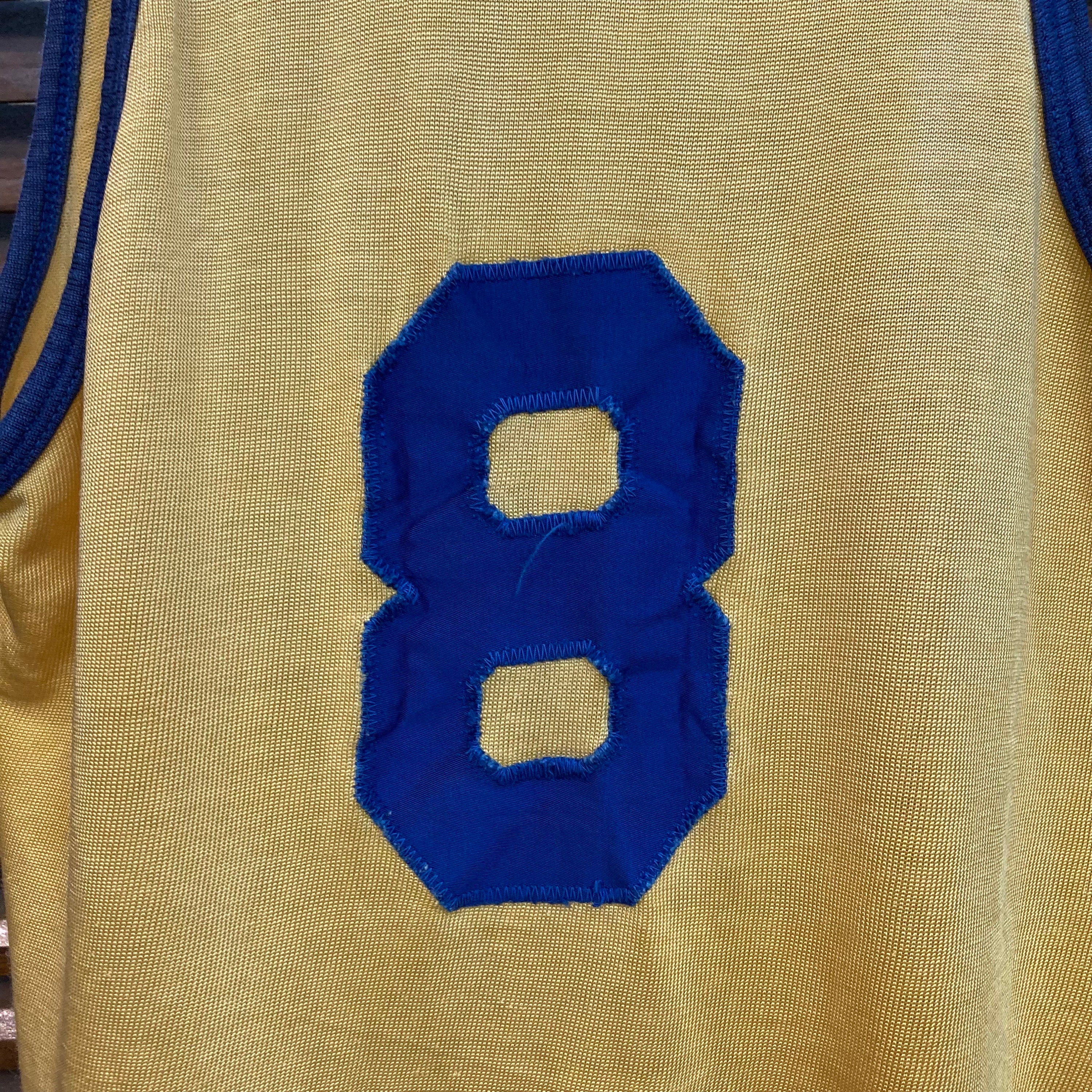 Vintage 1950's “cats” Number 8 Durene Athletic Sports Jersey Tank