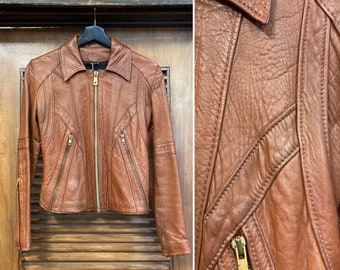 vintage mango road eastwest レザージャケット 古着 Vintage 1960's “mango Road” East West Brand Leather Jacket