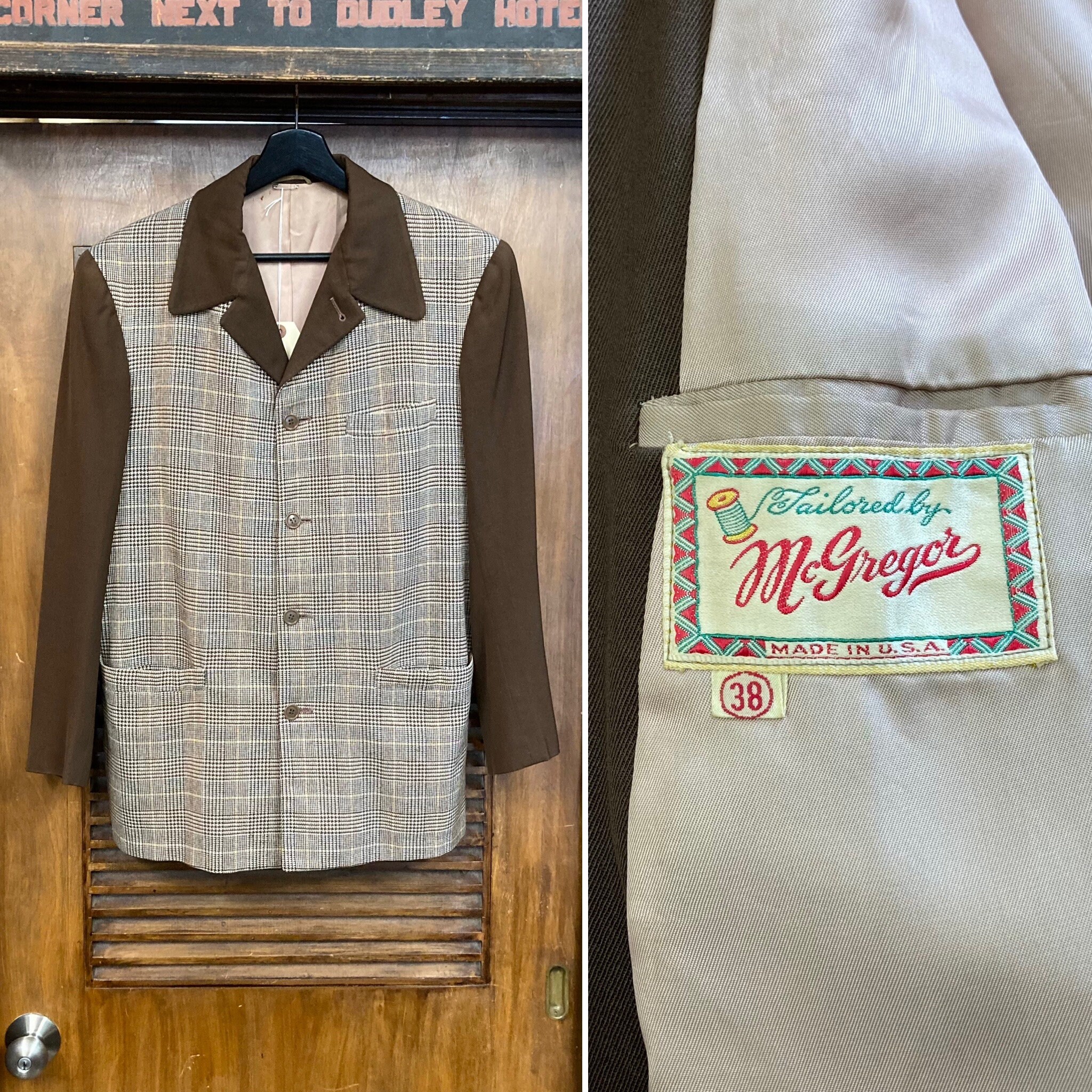 50s McGREGOR L/S Rayon Shirt / vintage ビンテージ レーヨン