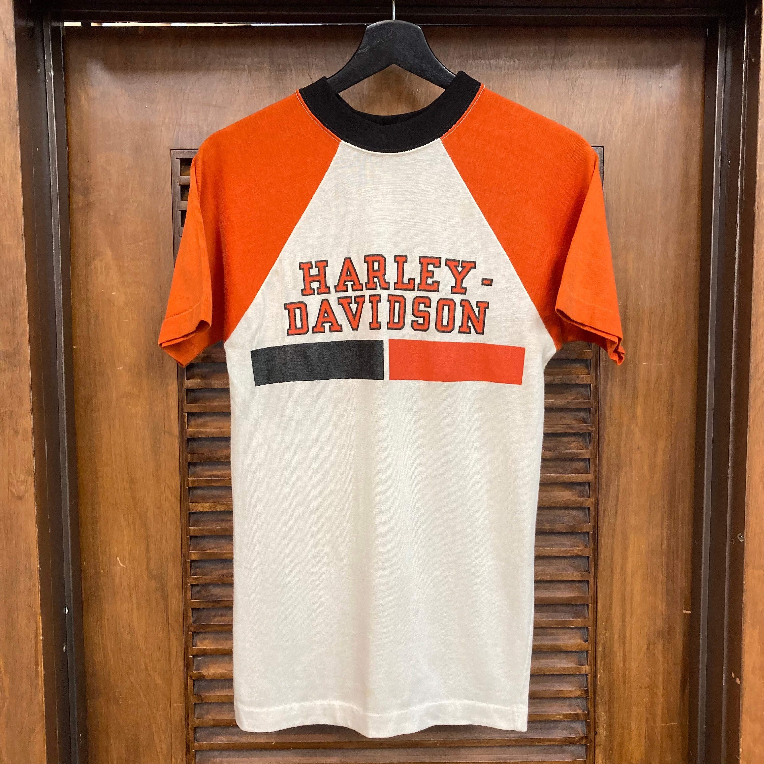 Vintage 1970's “champion” Harley Davidson Motorcycle MC Racing