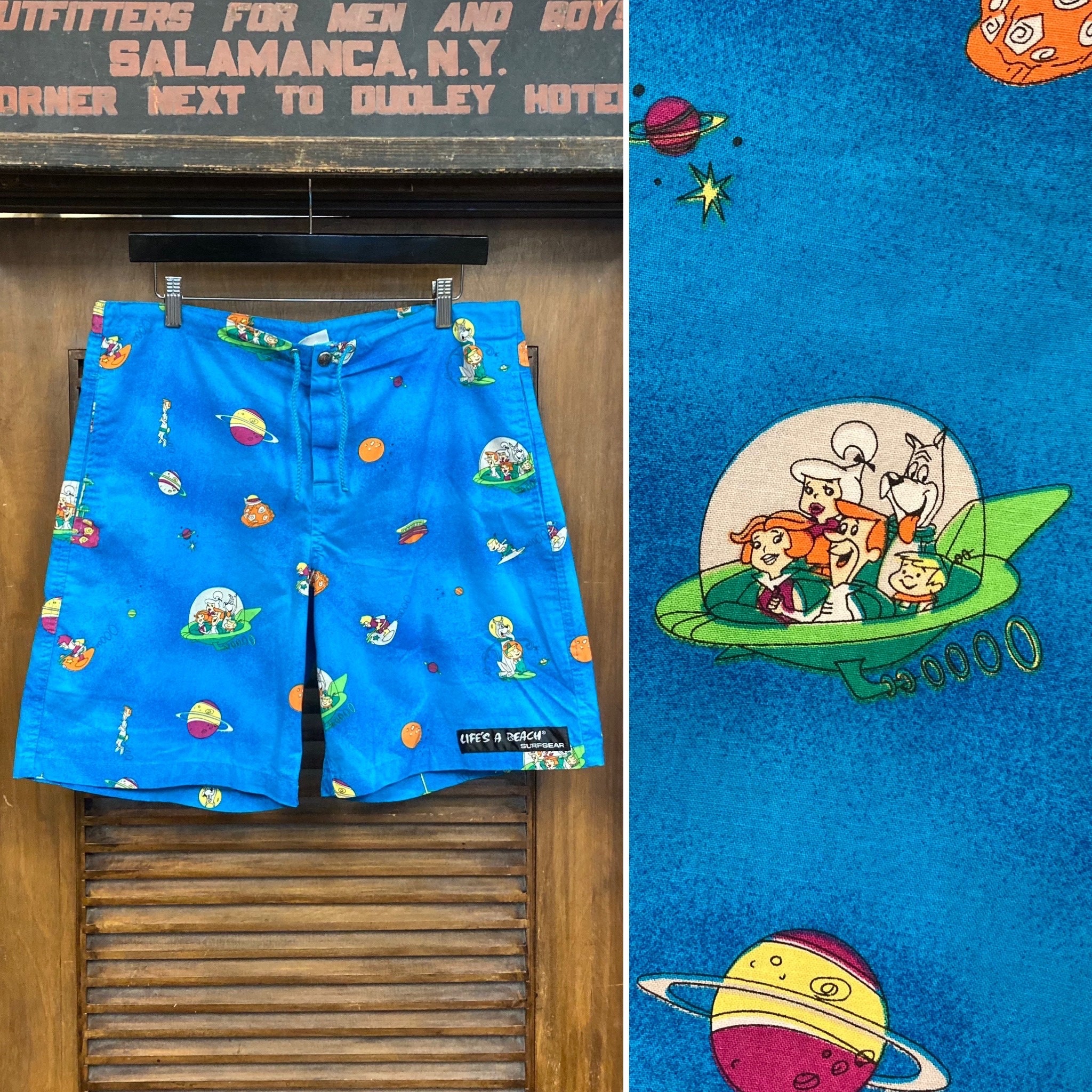 Vintage 1980's “life's A Beach” Lab Jetsons Cartoon Cotton Vintage 1980's “life's A Beach” Lab Jetsons Cartoon Cotton