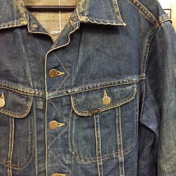 Vintage 1950’s Lee Riders Lady Luck Denim Jacket,… - image 5