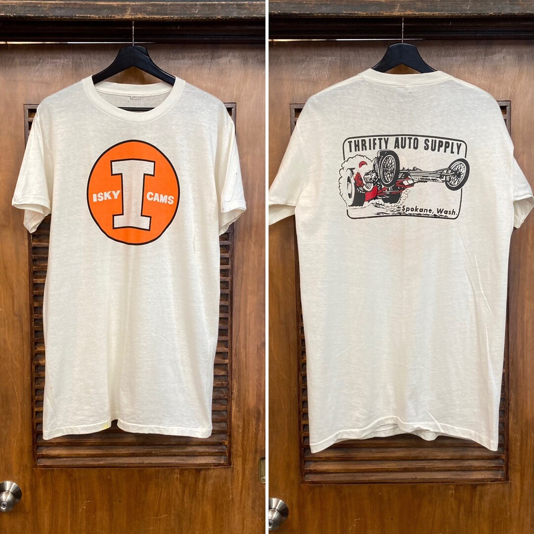 Vintage 1960s Original Isky Cams Hot Rod Drag Race NHRA Cotton Two