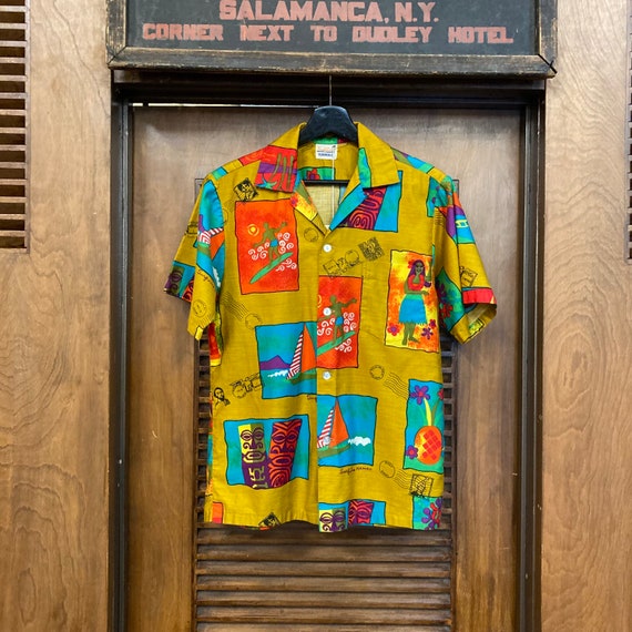 Vintage 1960s surfline Label Pop Art Cartoon Hawaiian Shirt, 60s Pop Art Shirt, Vintage Hawaiian, Vintage Pop Art, Vintage Clothing - Etsy Vintage 1960s surfline Label Pop Art Cartoon Hawaiian Shirt, 60s Pop Art Shirt, Vintage Hawaiian, Vintage Pop Art, Vintage Clothing - Etsy