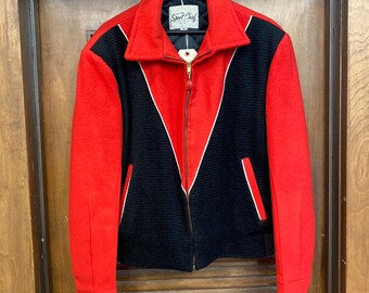 Koyu50s！vintage sports jacket 検ヴィンテージ Wild Rare 50s 60s Vintage Oxford Sporting Goods Gold Varsity