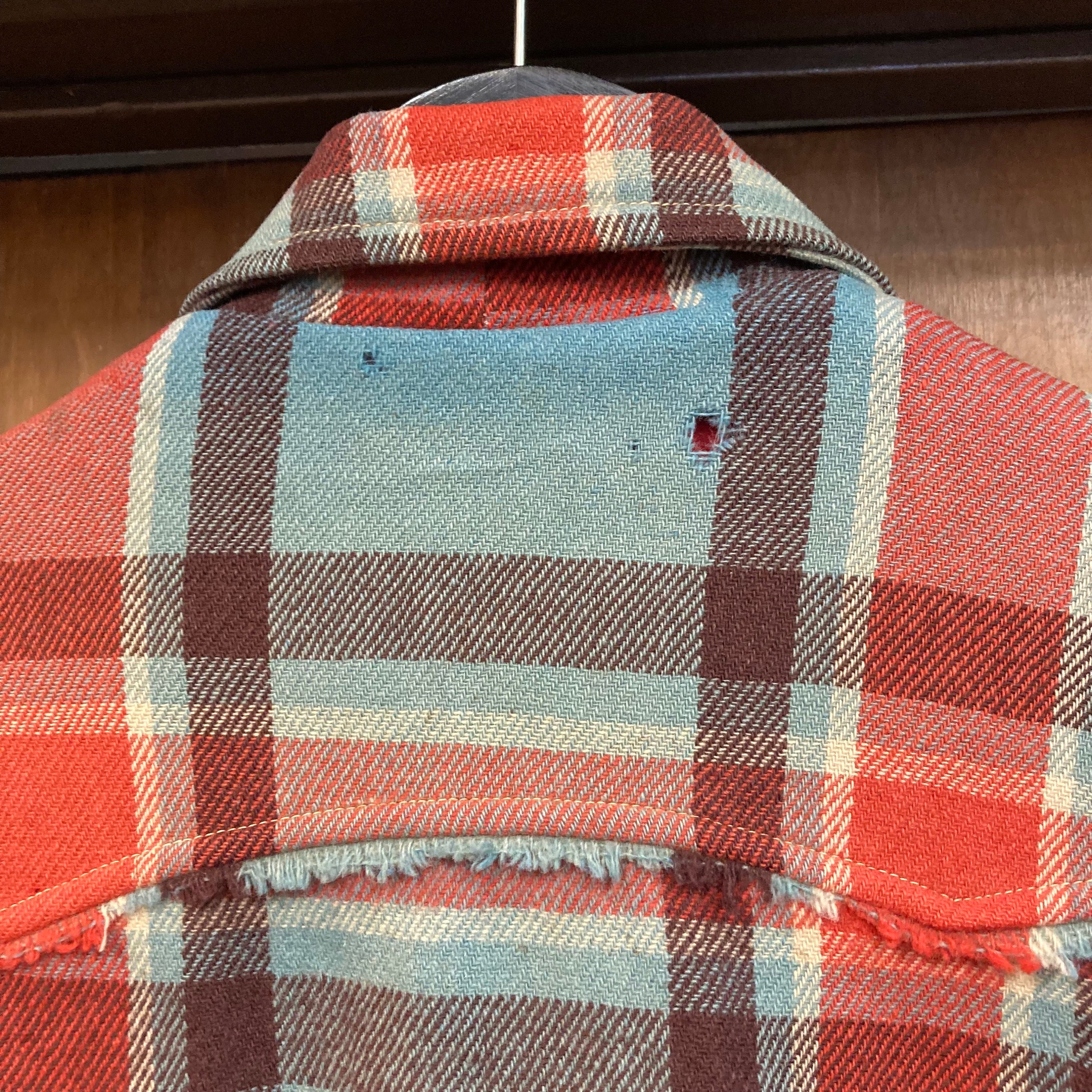 Vintage 1950's “siesta” Wool Plaid Rockabilly Jacket Vintage 1950's “siesta” Wool Plaid Rockabilly Jacket