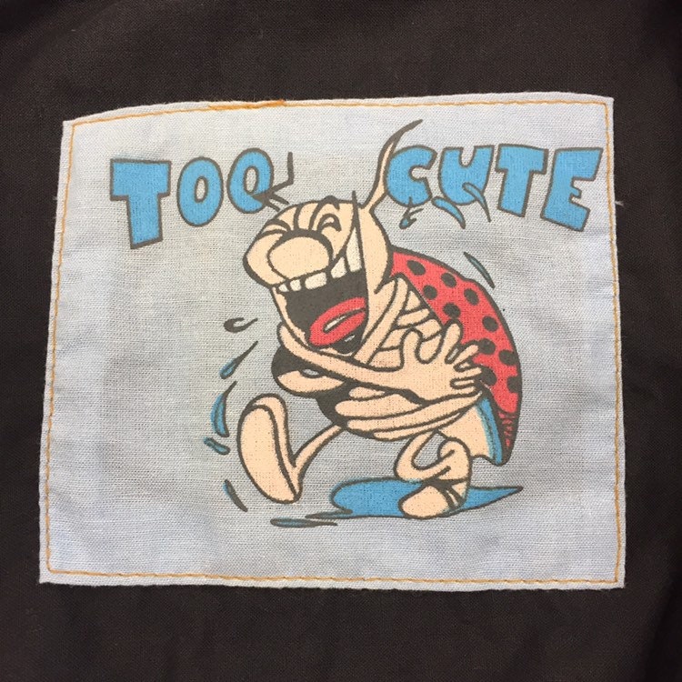 Vintage 1980's “too Cute” Label Betty Boop Design Patchwork Jacket