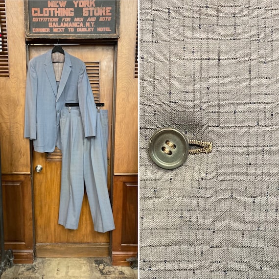 スーツ 50's style Fleck Nep spun Setup Vintage 1950's Atomic Fleck Rayon Rockabilly Suit, Sportcoat