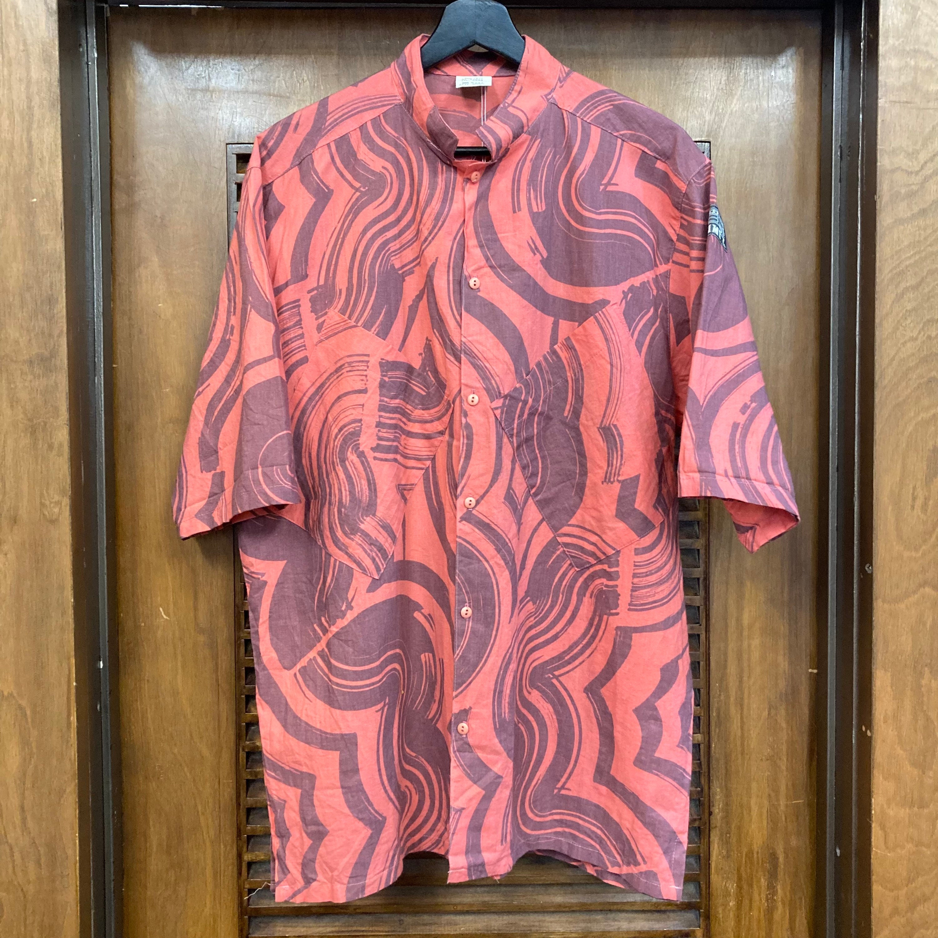 Vintage 1980's Jimmy'z Skater New Wave Cotton Atomic Print Vintage 1980's Jimmy'z Skater New Wave Cotton Atomic Print