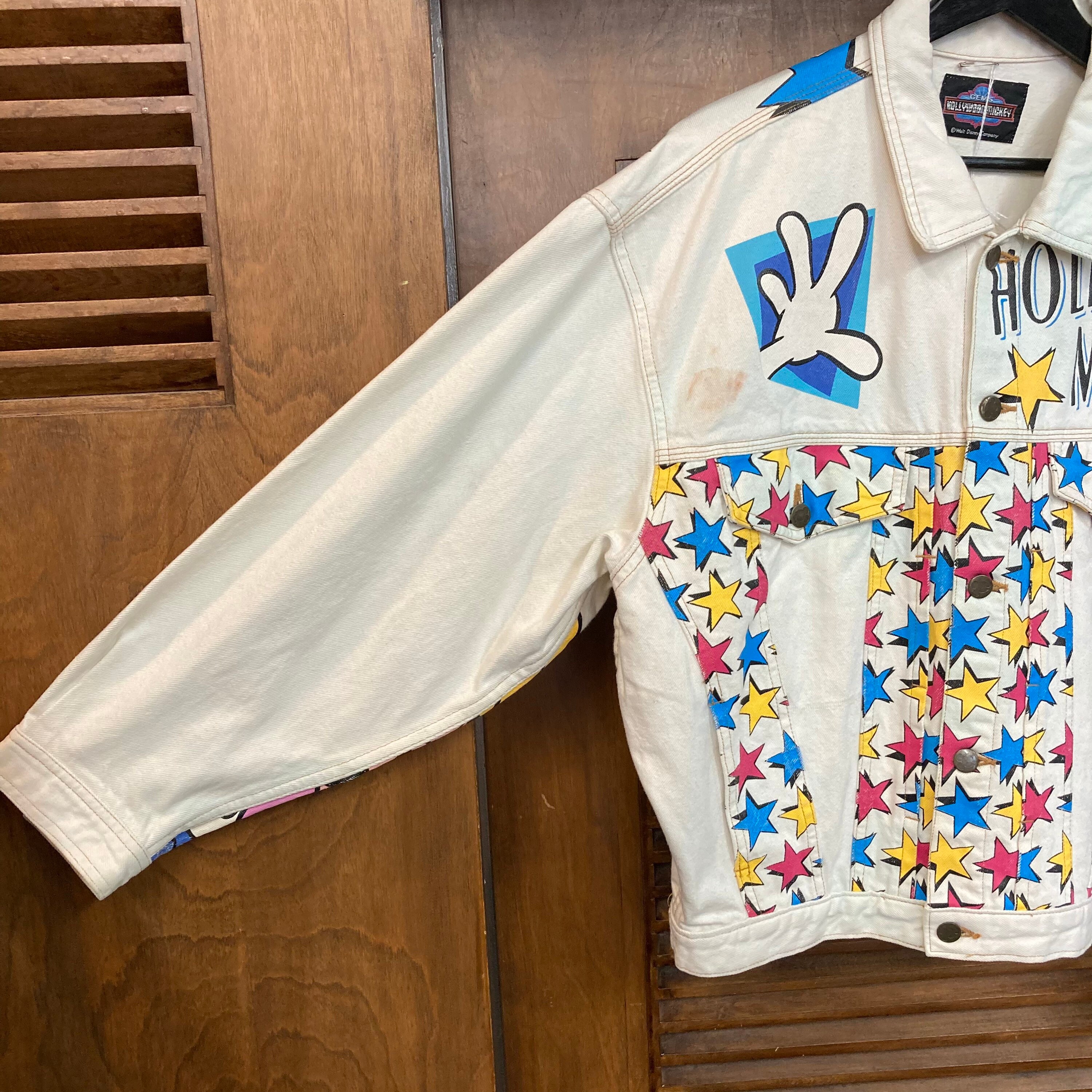 Vintage 1980's Disney Mickey Mouse “hollywood Mickey” Denim