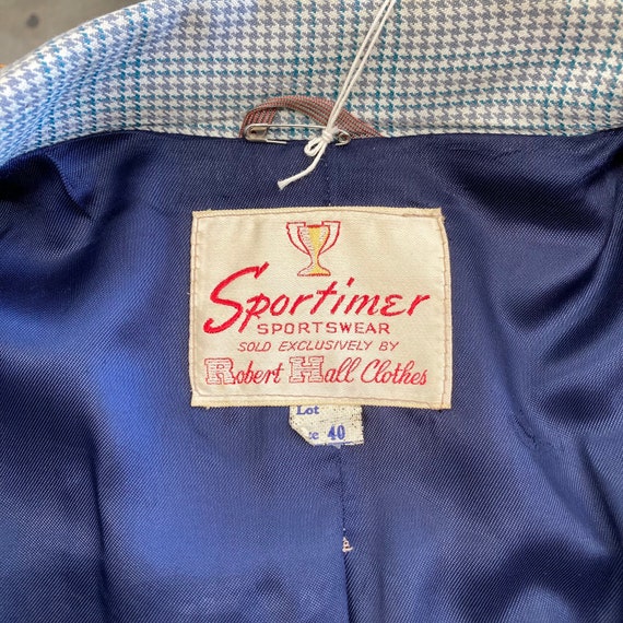 Vintage 1950's “sportimer” Two-tone Rayon X Suede Yoke Vintage 1950's “sportimer” Two-tone Rayon X Suede Yoke