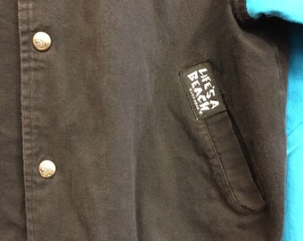 Vintage 1980's “life's A Beach” New Wave Skater Two-tone