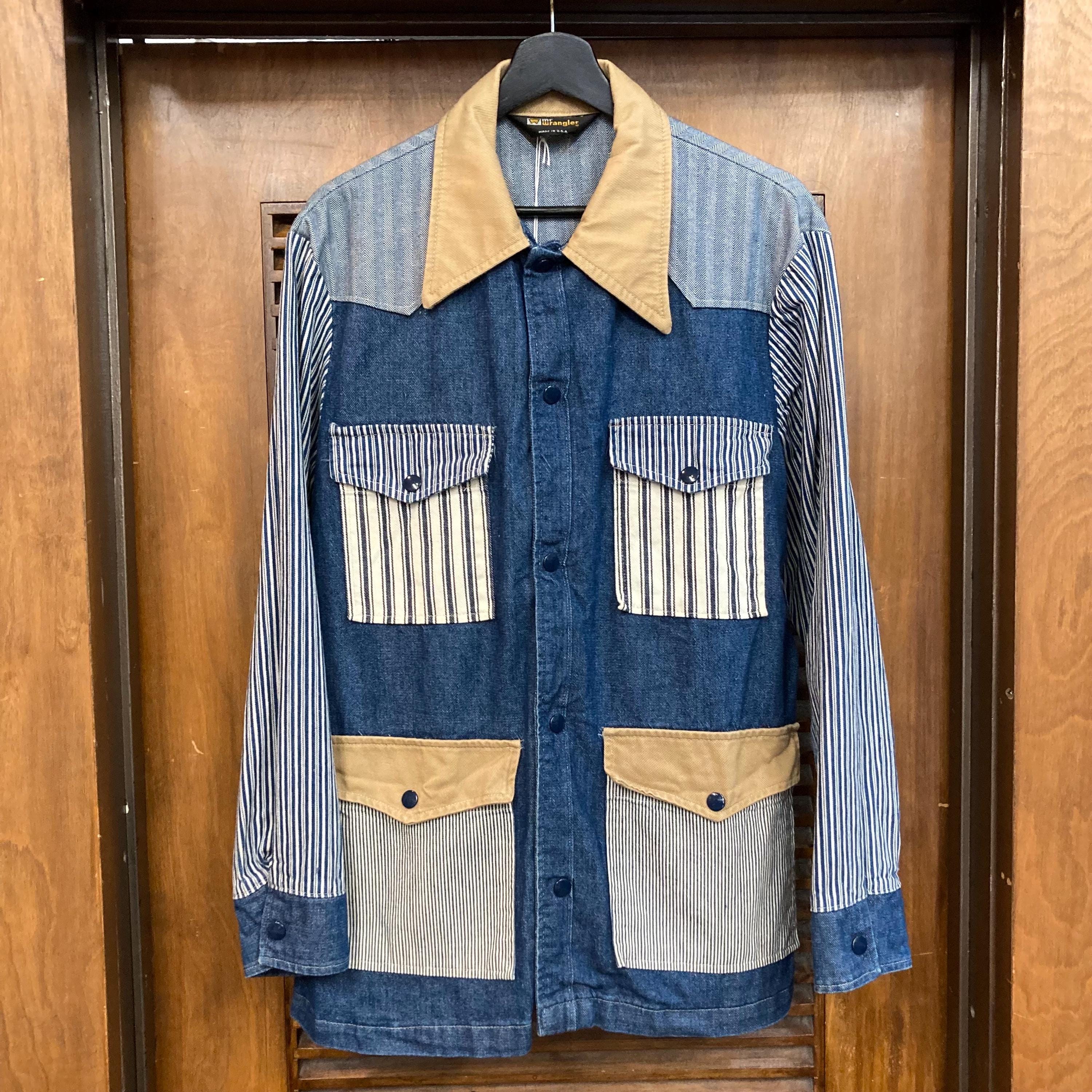 ジャケット・アウター 70's WRANGLER PATCHWORK DENIM JACKET 70's WRANGLER PATCHWORK DENIM JACKET