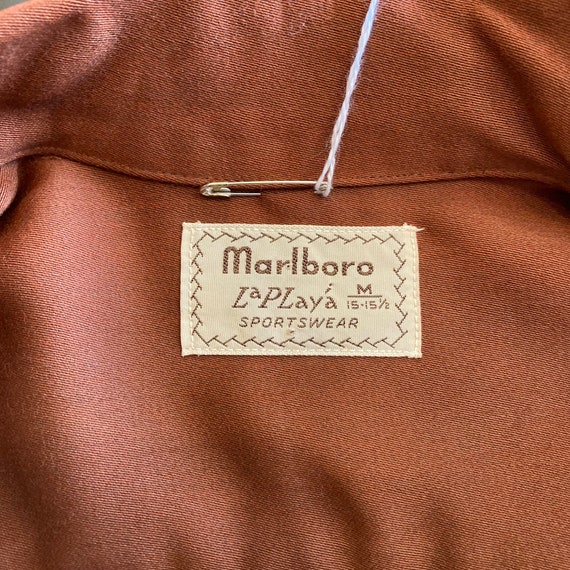 Vintage 1950s deadstock marlboro Two-tone Rayon Gabardine 