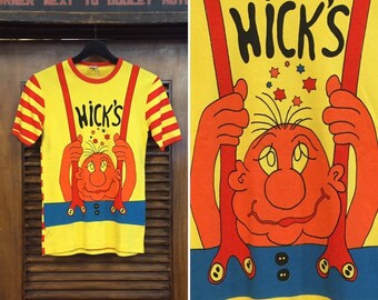 Jahrgang 1970 Cartoon Pop Art Hosenträger T-Shirt, 70er Jahre Grafik T-Shirt, 70er Jahre Neuheit T-Shirt, 70er Jahre T-Shirt, Vintage Kleidung