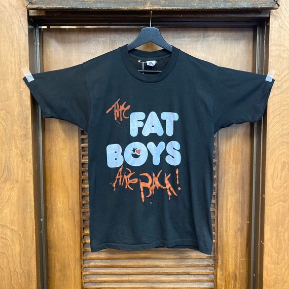 ヴィンテージ 1980 年代「The Fat Boys」ヒップホップ ラップ バンド