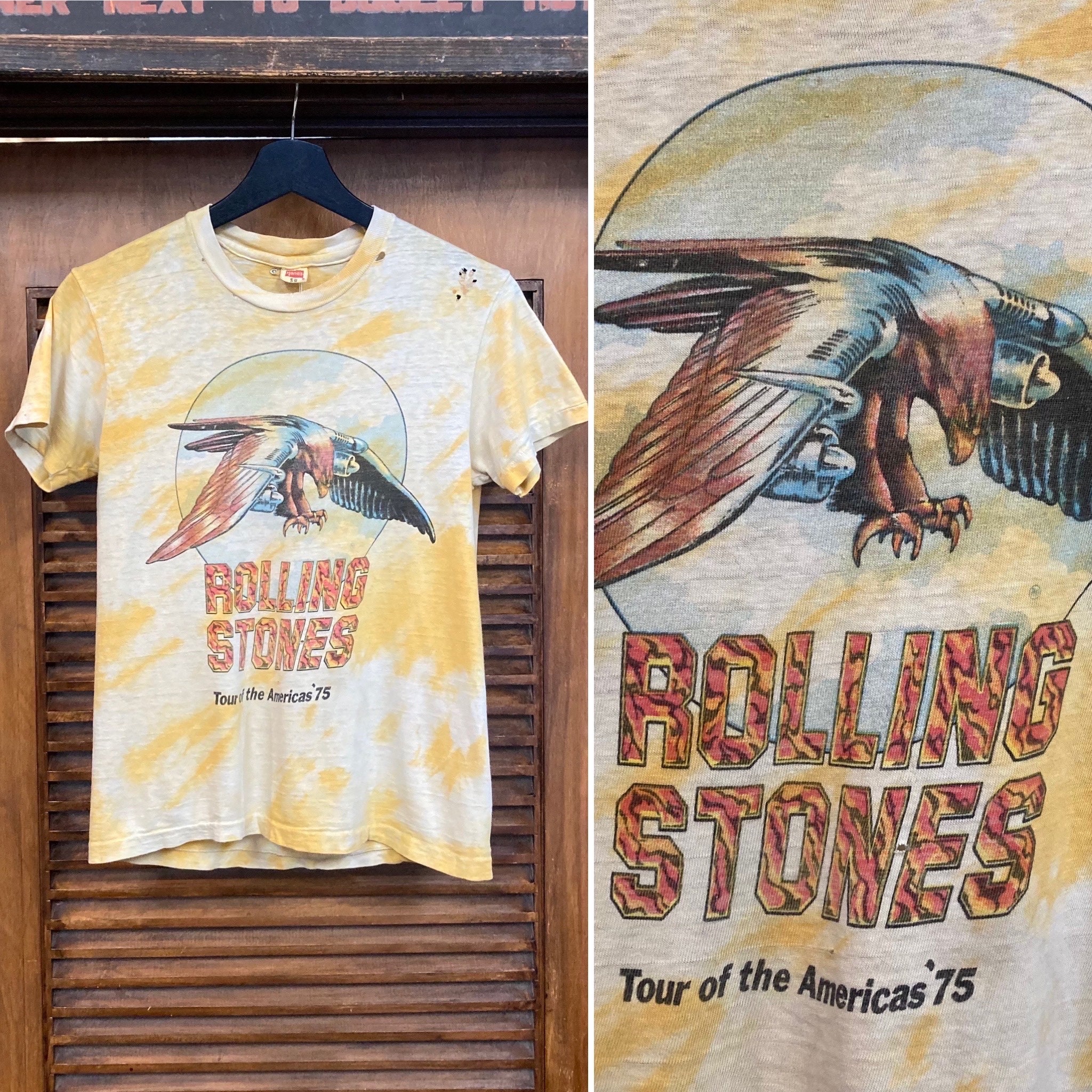 Rolling Stones 1975 T Shirt - Etsy