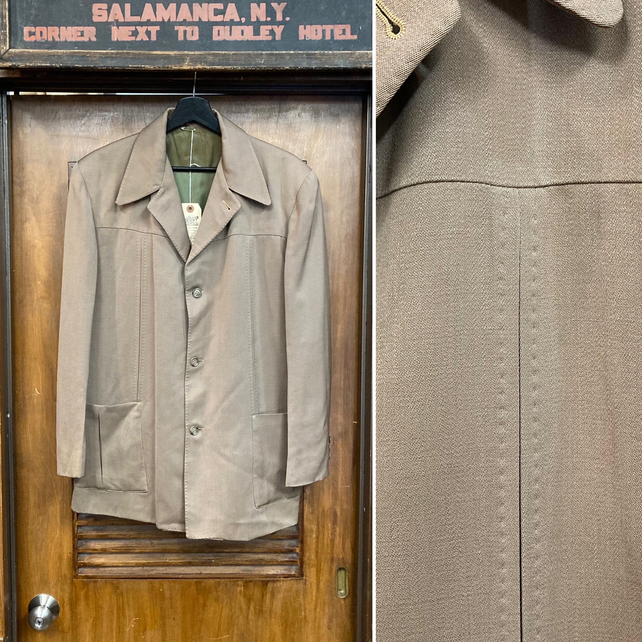Vintage 1950s Size L Rayon Gabardine Hollywood Leisure Rockabilly Jacket, Pleated Details, 50s Vintage Clothing - Etsy Vintage 1950s Size L Rayon Gabardine Hollywood Leisure Rockabilly Jacket, Pleated Details, 50s Vintage Clothing - Etsy