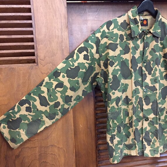 Vintage 1960s bullseye Bill Camo Work 