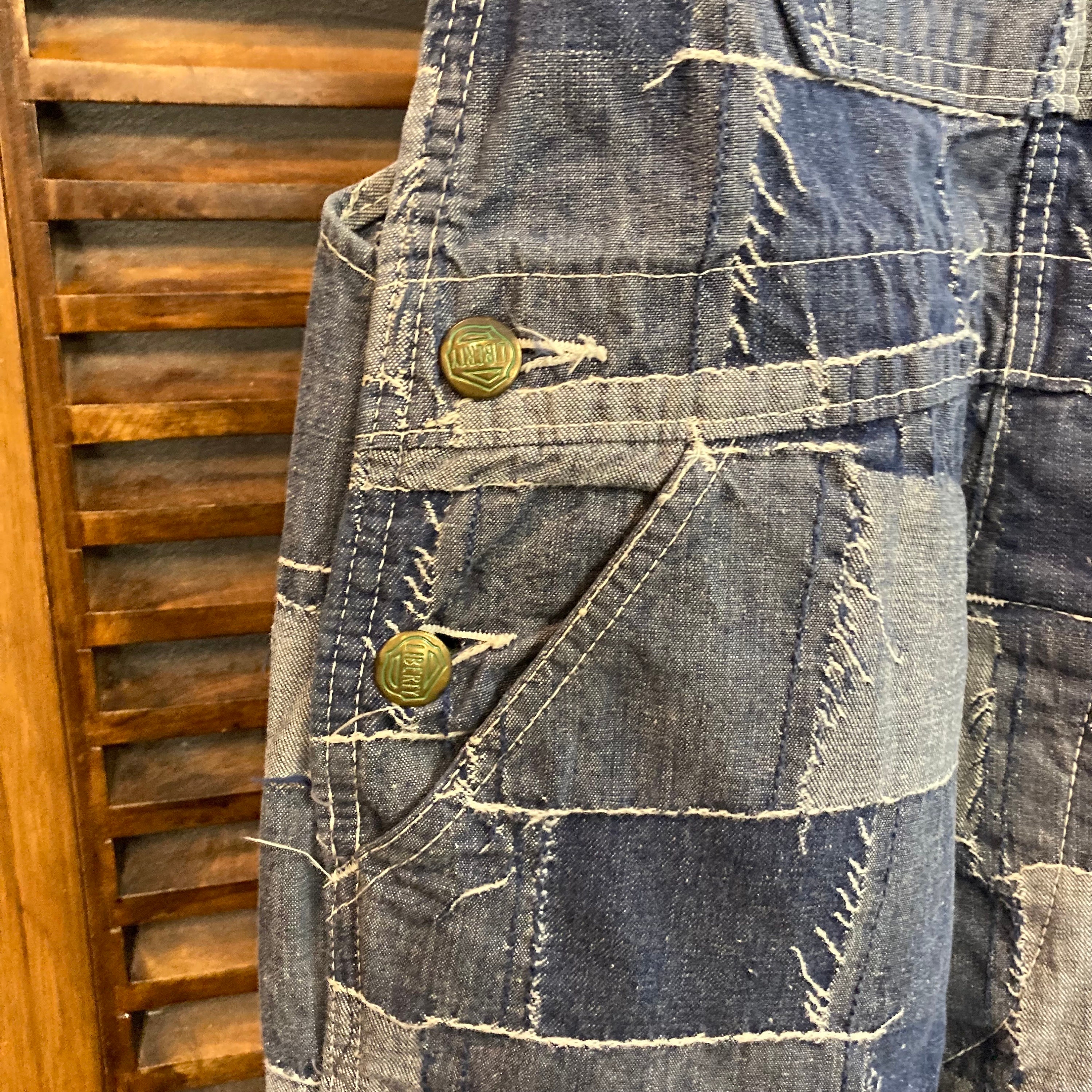 Vintage 1970's W30 โlibertyโ Denim Flare Patchwork Hippie Vintage 1970's W30 โlibertyโ Denim Flare Patchwork Hippie