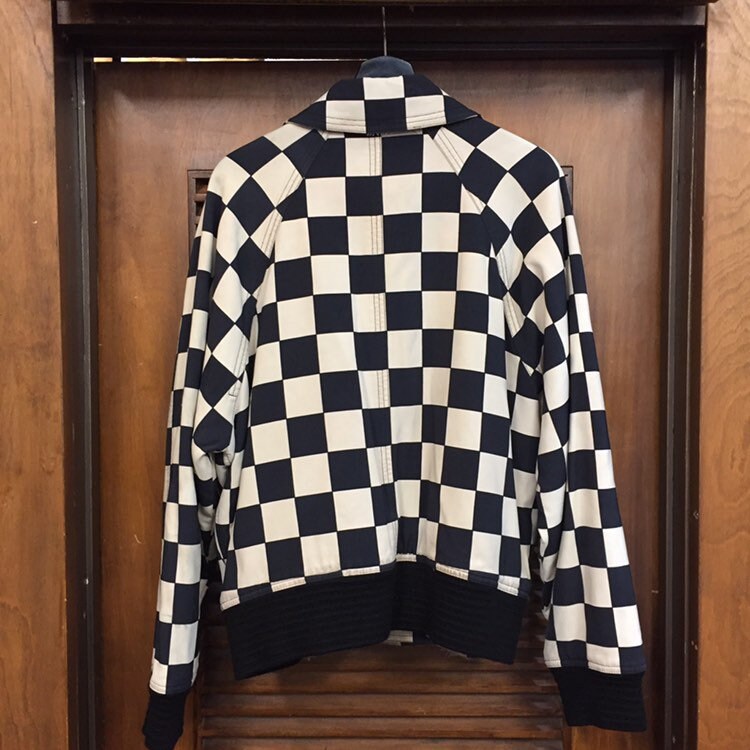 Vintage 1980's “versace” Label Checkerboard Jacket, Gianni