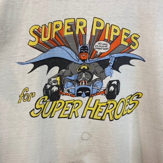 Vintage 1970 s batman hot rod drag race exhaust pipe gem