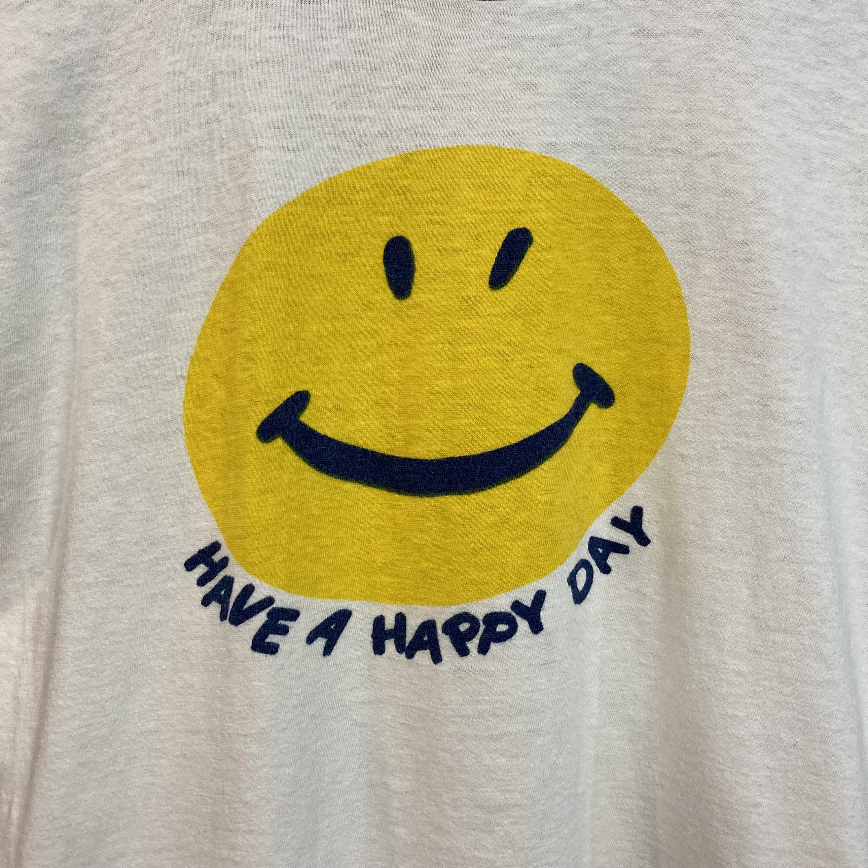 Vintage 1960s Smiley Face have a Happy Day Ringer Cotton T-shirt, Original, Hippie, Mod, 60s Tee Shirt, Vintage Clothing - Etsy Vintage 1960s Smiley Face have a Happy Day Ringer Cotton T-shirt, Original, Hippie, Mod, 60s Tee Shirt, Vintage Clothing - Etsy