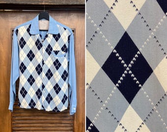 Vintage 1950's -deadstock- “marlboro” Two-tone Rayon Vintage 1950's -deadstock- “marlboro” Two-tone Rayon