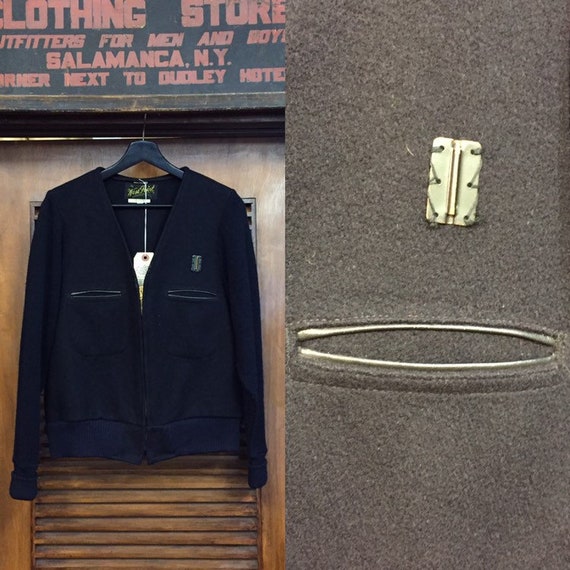 Vintage 1960’s “West Point” Workwear Sweater Jacke