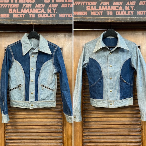 1970’s “Lee” Two-Tone Reversible Denim Jacket, 70’