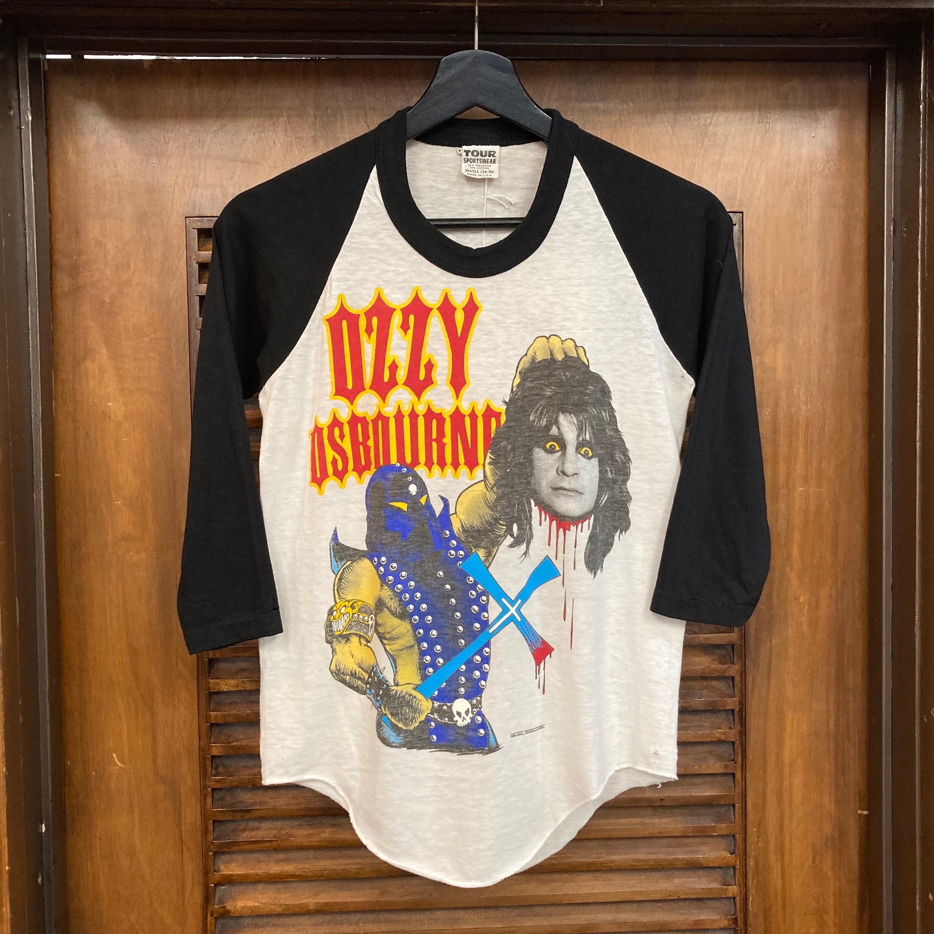Vintage 1980s 3/4 Sleeve Ozzy Osbourne Heavy Metal Rock Band Tour T-shirt, 1982 Europe Tour, Rare, 80s Tee Shirt, Vintage Clothing - Etsy Vintage 1980s 3/4 Sleeve Ozzy Osbourne Heavy Metal Rock Band Tour T-shirt, 1982 Europe Tour, Rare, 80s Tee Shirt, Vintage Clothing - Etsy