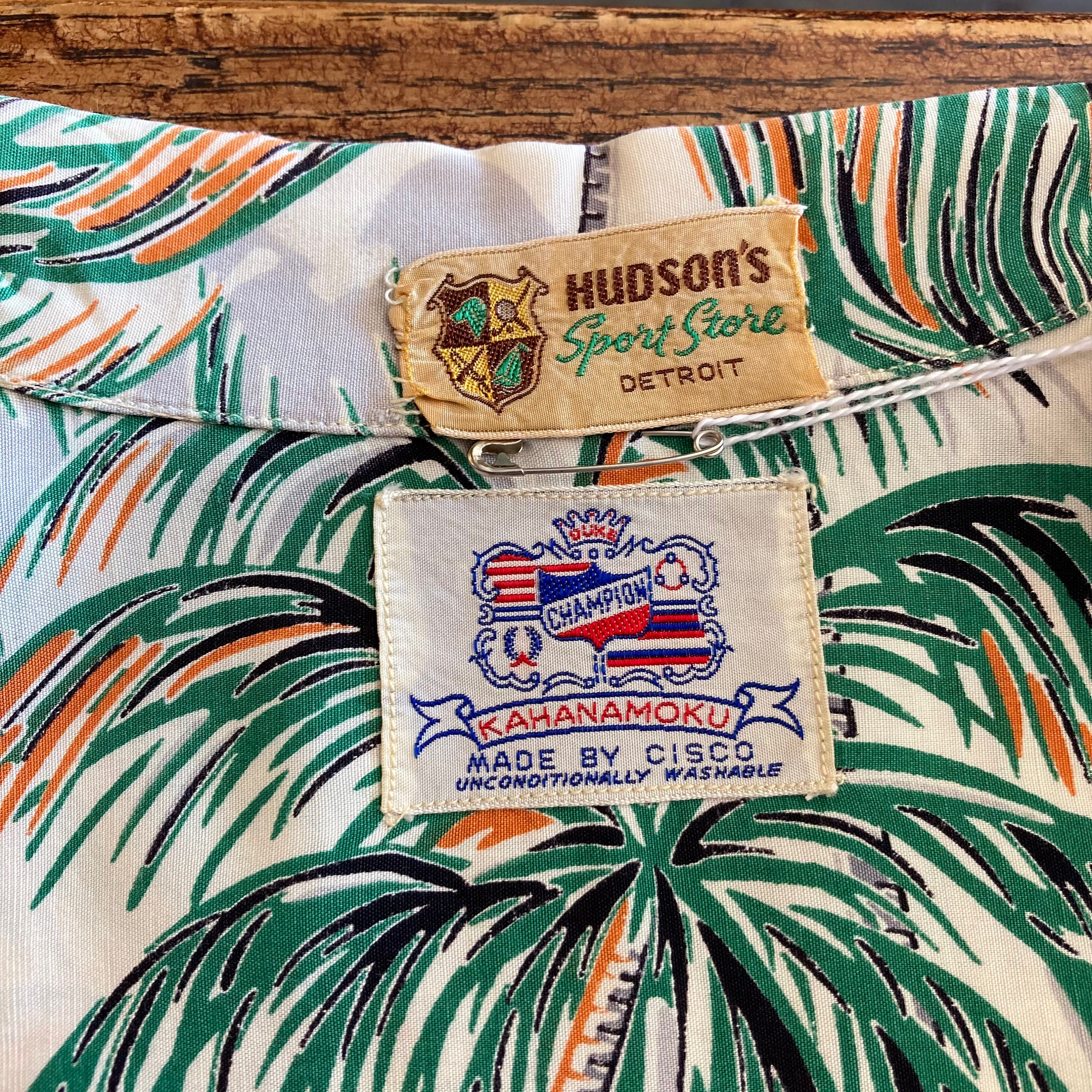 Vintage 1950's “duke Kahanamoku” From Here to Eternity Rayon Vintage 1950's “duke Kahanamoku” From Here to Eternity Rayon