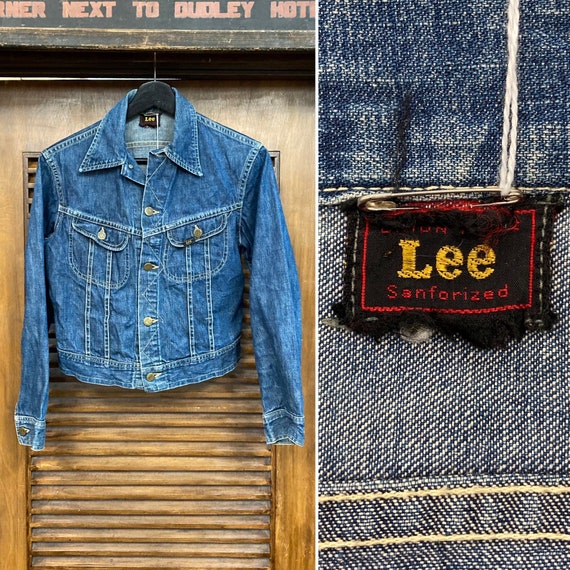 Vintage 1950’s Lee Riders Denim Jacket (No R, No … - image 1