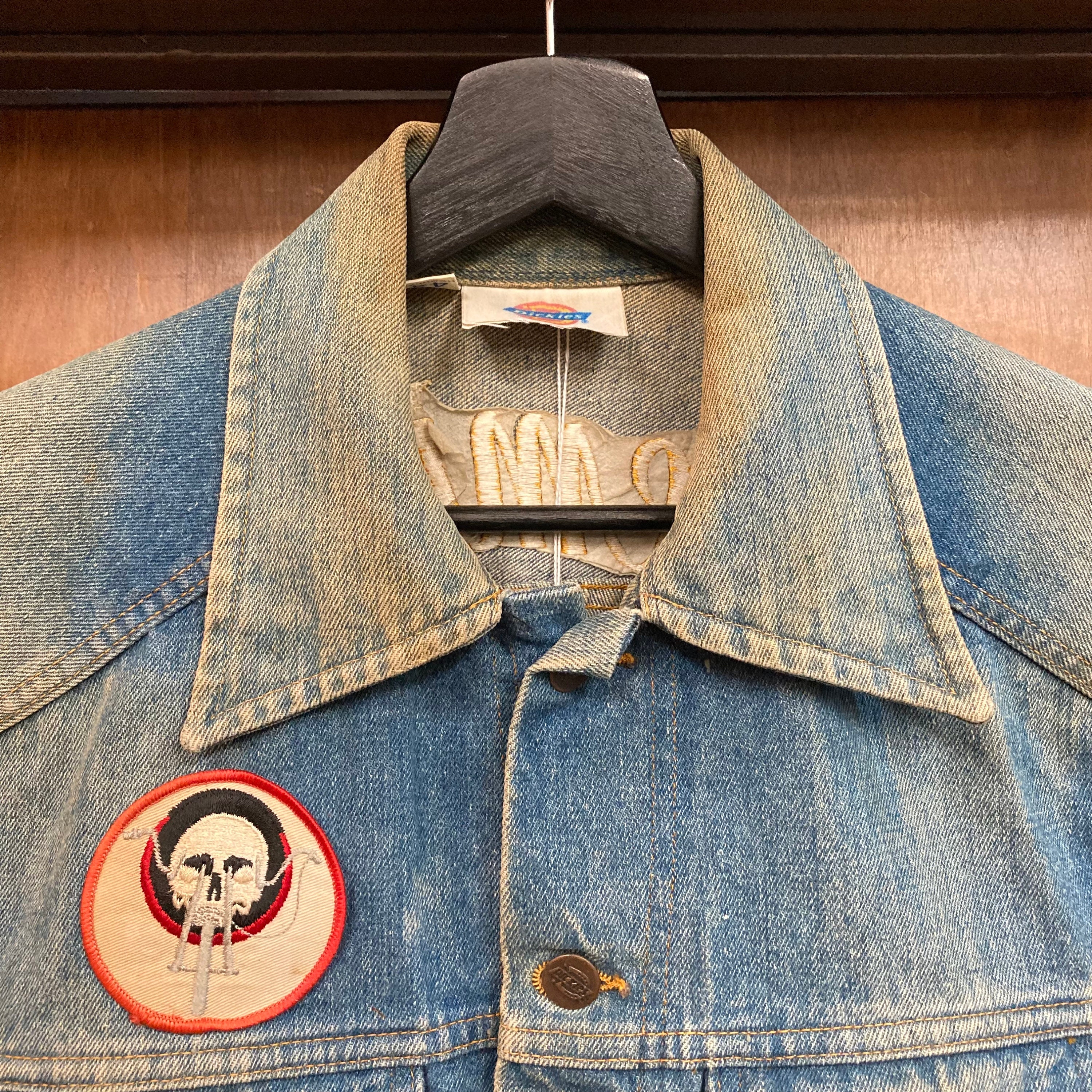タバコ ティアドロップ 単車 革ジャン 鉄十字章 シナトラ 族 81 60s古物 Vintage 1980's “dickies” Motorcycle MC Club Snake HD Gemini