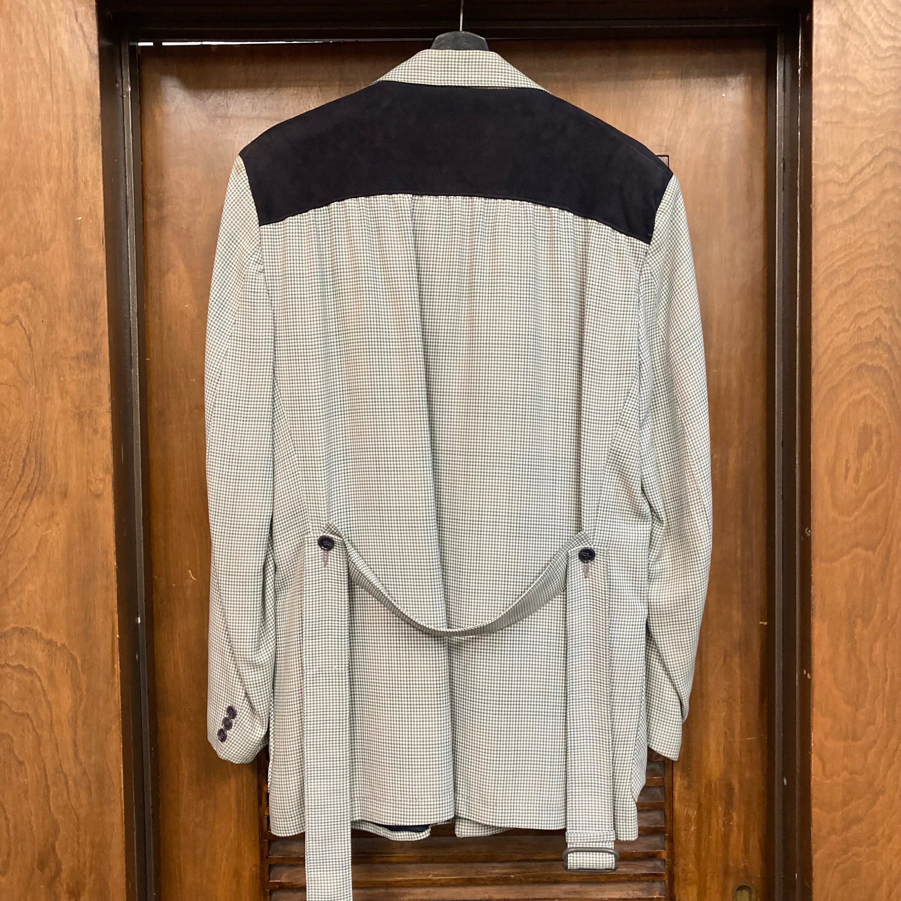 Vintage 1950's “sportimer” Two-tone Rayon X Suede Yoke Vintage 1950's “sportimer” Two-tone Rayon X Suede Yoke
