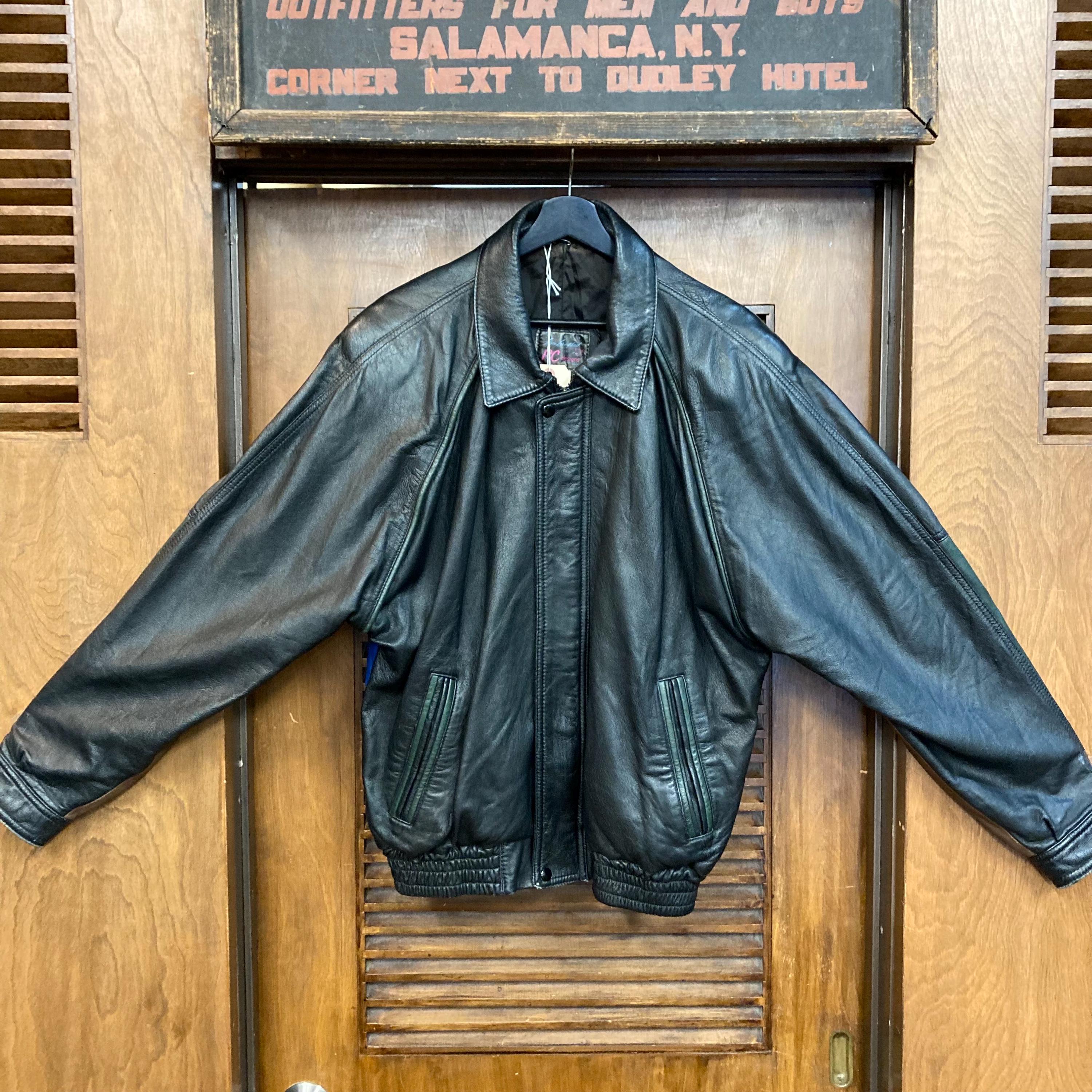 ジャケット・アウター SUAVELE LUXURYDAILYNOCOLLARJACKET SET-UP Men's Bonded Original Leather Jacket unique style (as1