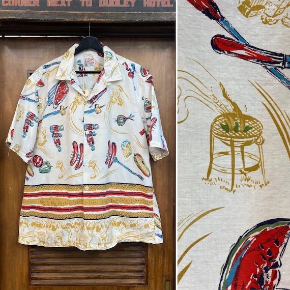 トップス 50-60'S PILGRIM SHORT SLEEVE BOX SHIRTS 50-60's PILGRIM Short Sleeve Box Shirts