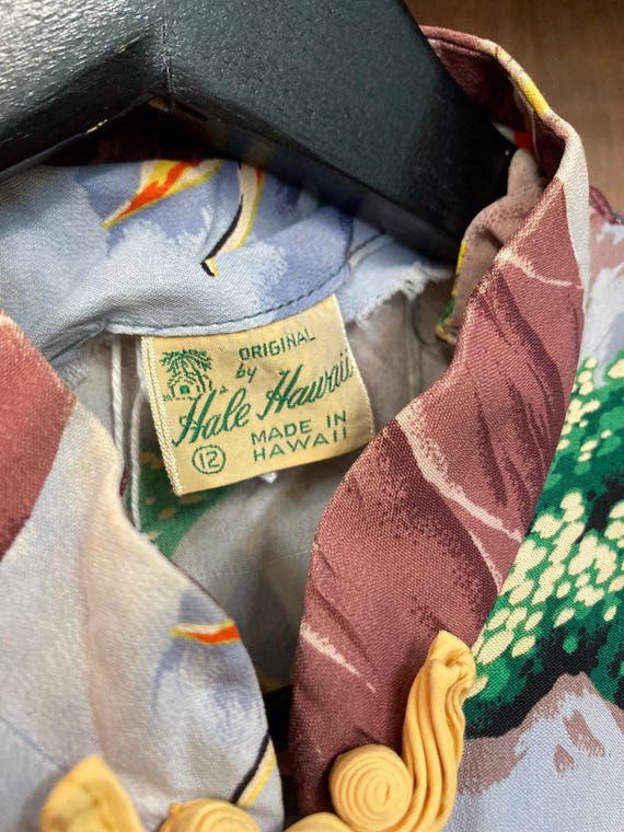 Vintage 1950’s “Hale Hawaii” Surfer Ukelele Tropi… - image 4