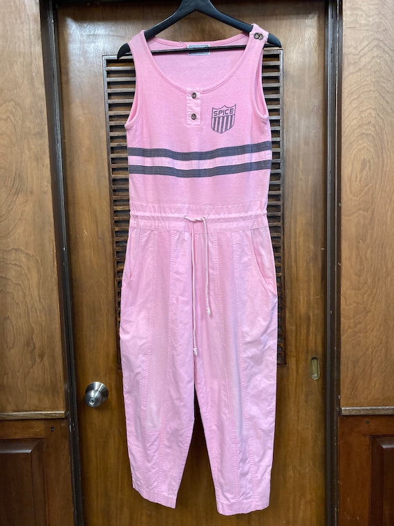 Vintage 1980’s New Wave Pink “Spice of Life” Knit… - image 2