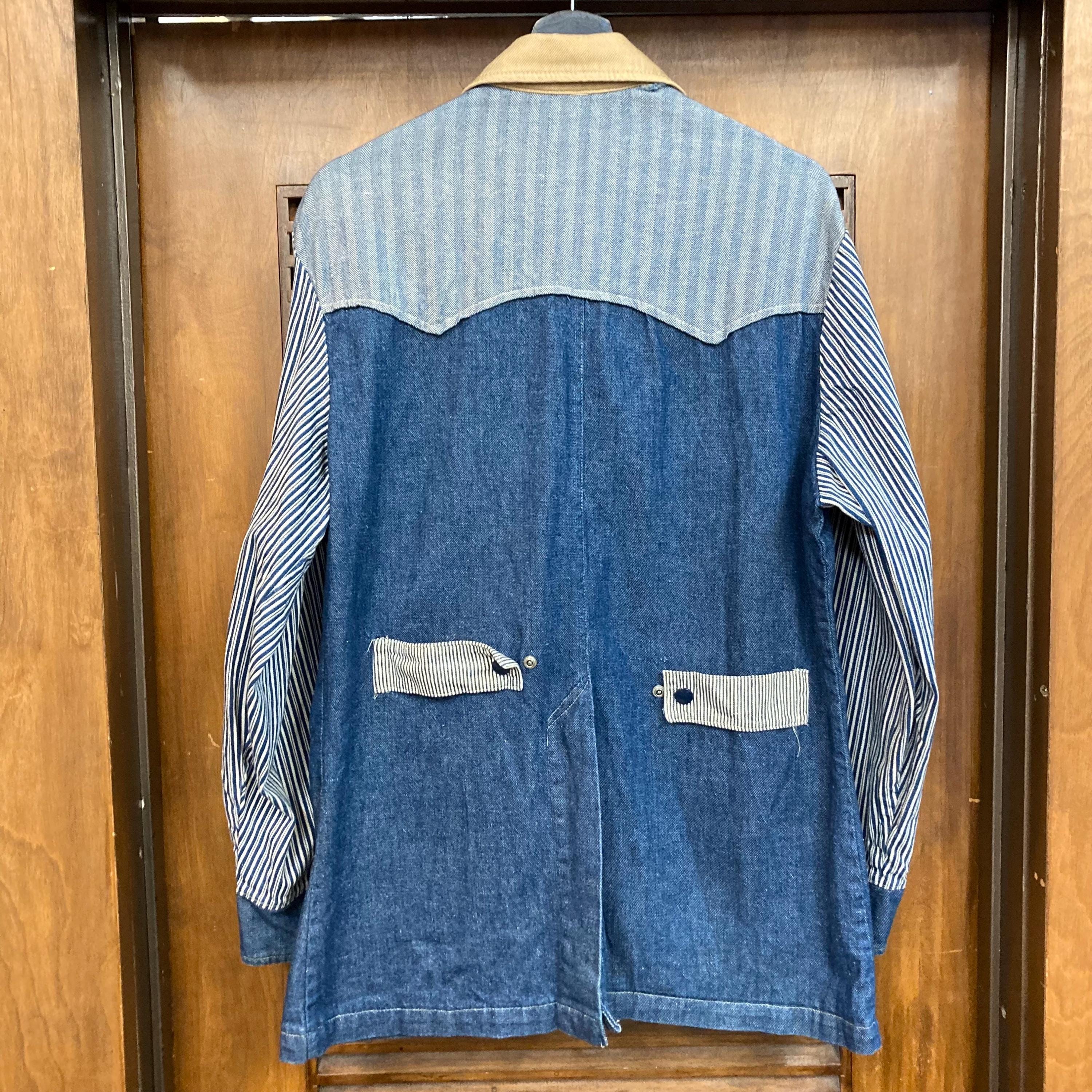 Vintage 1960's Peter Max Wrangler Pop Art Krazy Workwear Denim