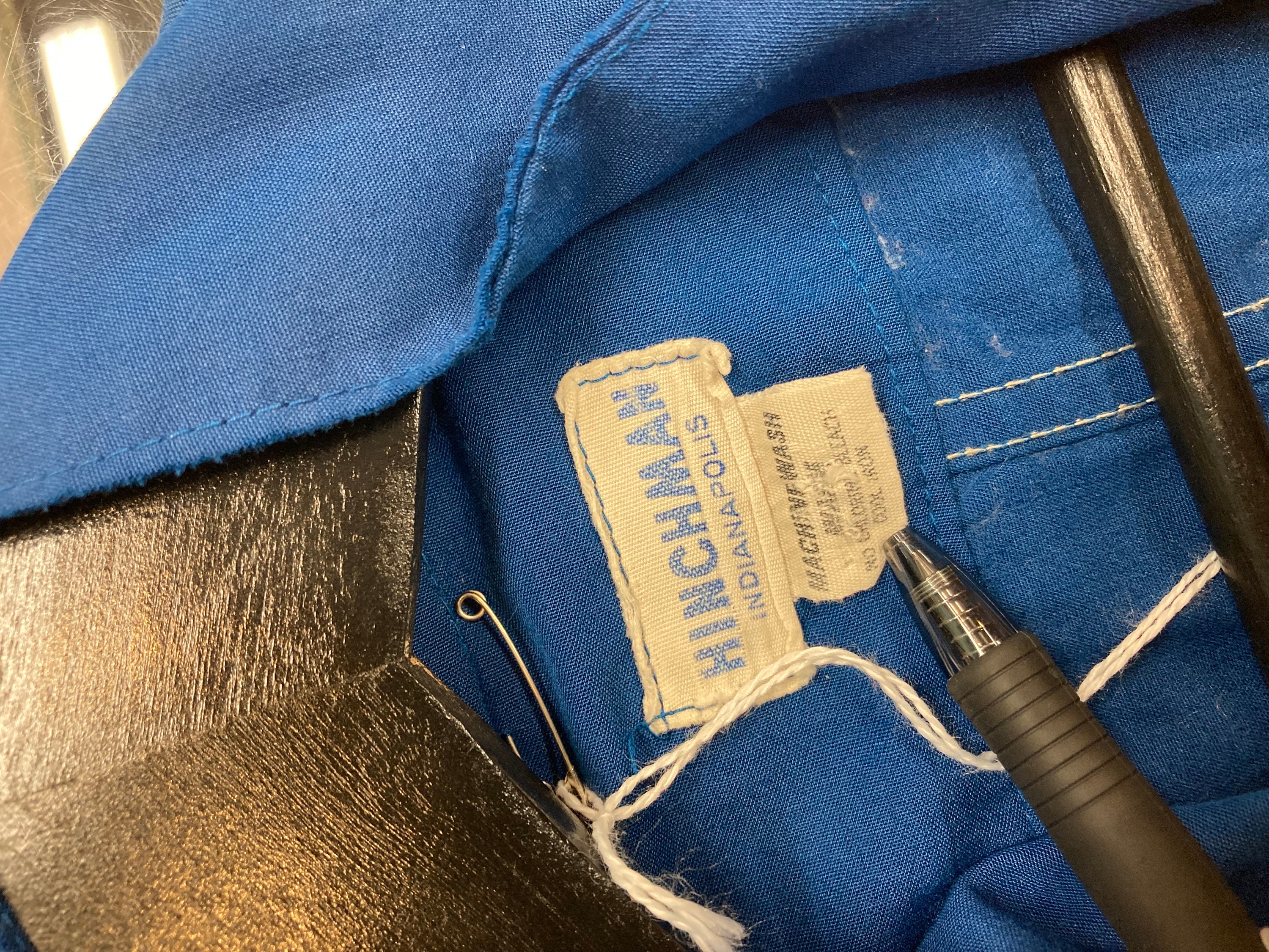 Vintage 1960’s Original Indy 500 Drag Race Embroidered Work Coveralls ...